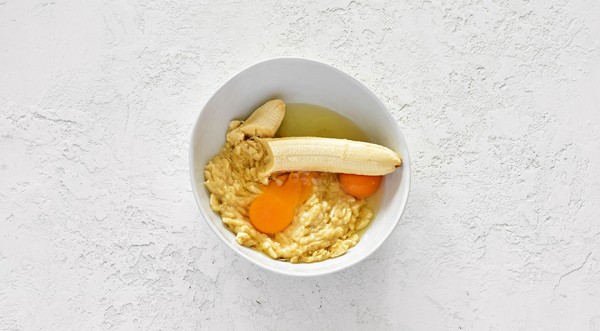 Творожно-банановый кекс, пошаговый рецепт с фото Творожно-банановый кекс, пошаговый рецепт с фото