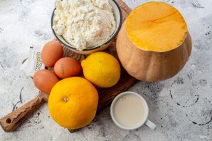 Творожно-тыквенная запеканка ПП Творожно-тыквенная запеканка ПП