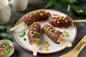 Замороженные бананы в шоколаде Замороженные бананы в шоколаде