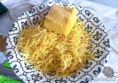 Запеканка из лаваша с мясным фаршем, грибами и сыром Запеканка из лаваша с мясным фаршем, грибами и сыром