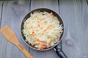 Запеканка с капустой и фаршем Запеканка с капустой и фаршем