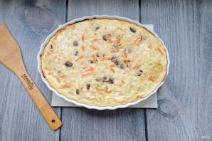 Запеканка с капустой и фаршем Запеканка с капустой и фаршем