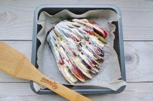 Баклажаны "Павлиний хвост" в духовке