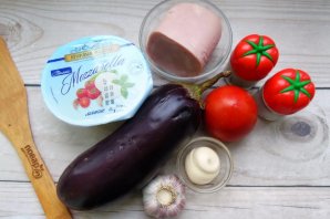 Баклажаны "Павлиний хвост" в духовке