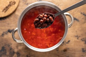 Цыганский постный борщ Цыганский постный борщ