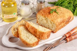 Домашний хлеб с ароматными травами