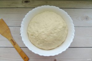 Дрожжевое тесто на сливках