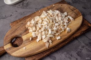 Грибы фаршированные гречкой