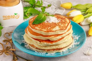 Кокосовые панкейки