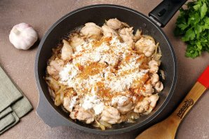 Курица по-узбекски