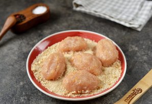 Куриные наггетсы без масла Куриные наггетсы без масла