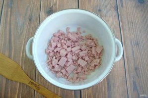 Легкая окрошка с редиской на кефире