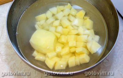 Ленивый суп с картофелем и купатами