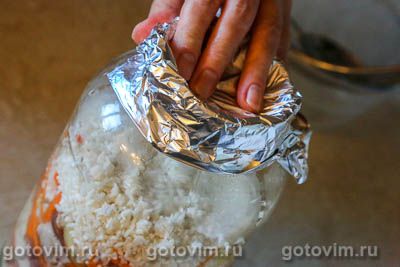 Не плов из баранины в банке (в духовке)