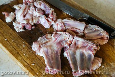 Не плов из баранины в банке (в духовке)