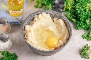 Открытые пельмени из заварного теста на сковороде