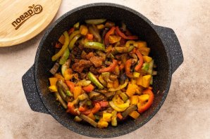 Овощи по-ближневосточному за 30 минут Овощи по-ближневосточному за 30 минут