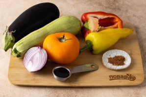 Овощи по-ближневосточному за 30 минут Овощи по-ближневосточному за 30 минут