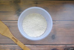 Овсяное постное печенье с орехами