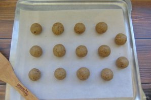 Овсяное постное печенье с орехами