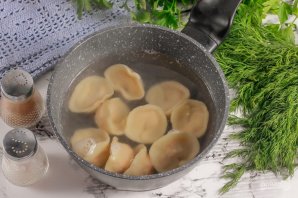 Пельмени с рыбой "По-сахалински"