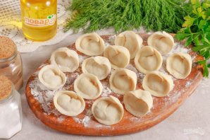 Пельмени с рыбой "По-сахалински"