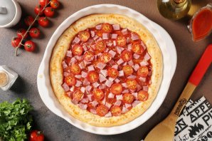 Пицца из дрожжевого теста холодного приготовления Пицца из дрожжевого теста холодного приготовления