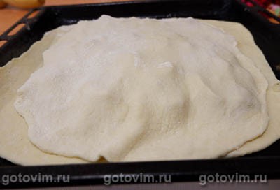 Пирог чуду с мясом и картофелем Пирог чуду с мясом и картофелем