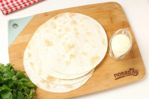 Пирог из лаваша на скорую руку