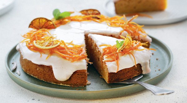 Пирог с красными апельсинами, пошаговый рецепт с фото