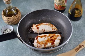 Поке с курицей терияки Поке с курицей терияки