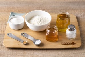 Постное медовое печенье без яиц