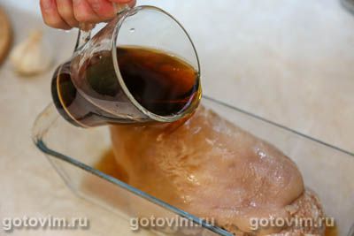 Рулька, запеченная в квасе