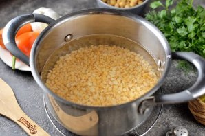 Суп "Два гороха"