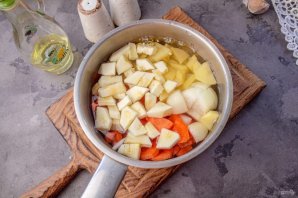 Суп-пюре из зеленого консервированного горошка Суп-пюре из зеленого консервированного горошка