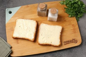 Тосты с курицей