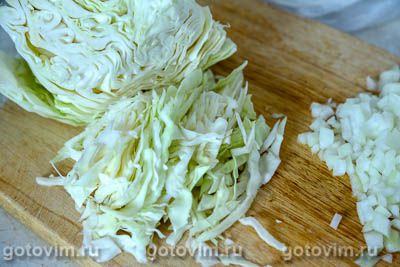 Тушеная капуста с мясом и солеными огурцами Тушеная капуста с мясом и солеными огурцами