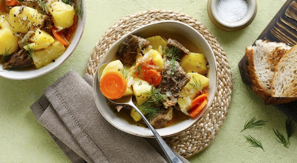 Тушеная картошка с мясом, пошаговый рецепт с фото