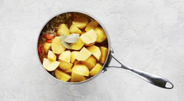 Тушеная картошка с мясом, пошаговый рецепт с фото