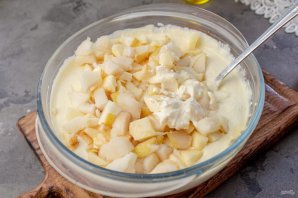 Творожная запеканка с тыквой и яблоками Творожная запеканка с тыквой и яблоками