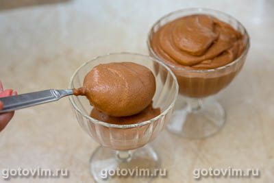 Творожный десерт с шоколадом Творожный десерт с шоколадом