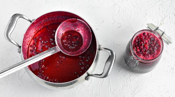 Варенье из клюквы Пятиминутка, пошаговый рецепт с фото Варенье из клюквы Пятиминутка, пошаговый рецепт с фото