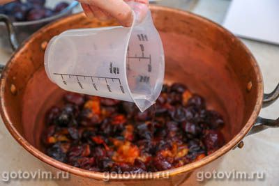 Варенье из сливы с апельсином