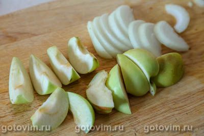 Запеченная свинина с соусом из яблок с горчицей и медом Запеченная свинина с соусом из яблок с горчицей и медом