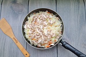 Запеканка с капустой и фаршем Запеканка с капустой и фаршем