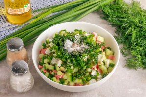 Белая окрошка