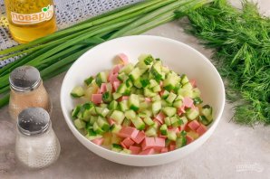 Белая окрошка