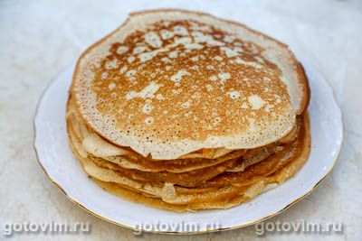 Блинный пирог-улитка с курицей и сыром Блинный пирог-улитка с курицей и сыром