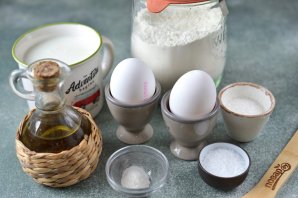 Блины на простокваше тонкие с дырочками