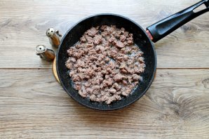 Булгур с мясным фаршем и вермишелью